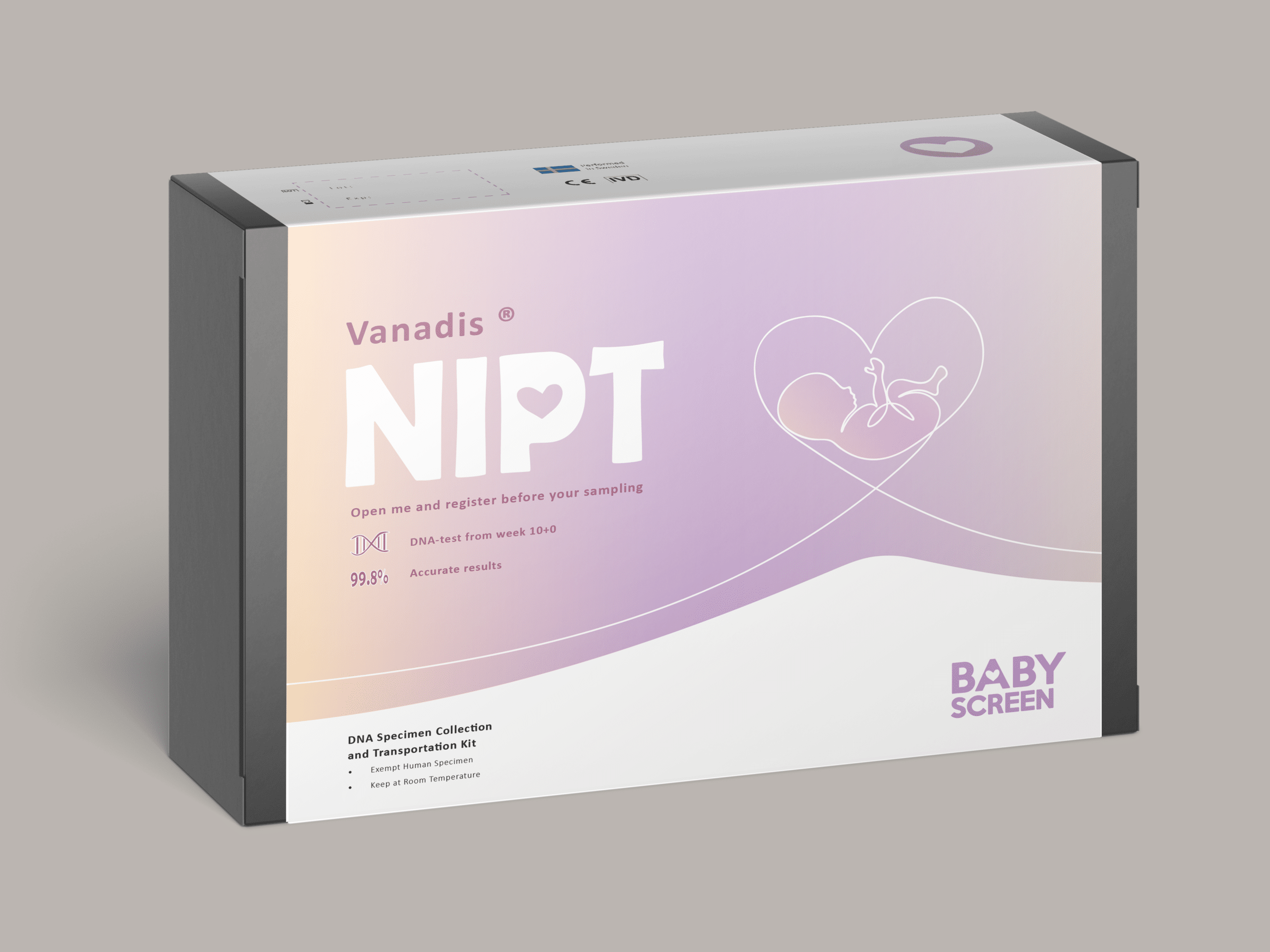 Produktbild av NIPT provkit